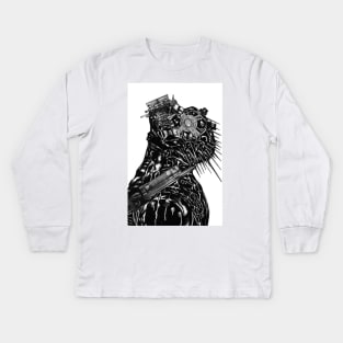 Dorohedoro Kaiman Kids Long Sleeve T-Shirt